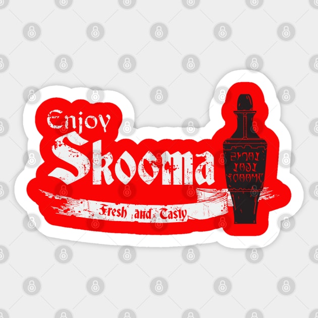 Skooma Lover Sticker by DarkChoocoolat